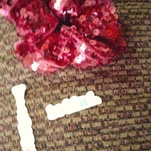 Scrunchie and stickers